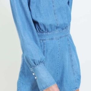 Chambray Romper